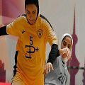 دوئل بانوان فوتسالیست ایرانی در لیگ فوتسال کویت