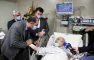 عیادت نماینده صداوسیما از محمد کاسبی