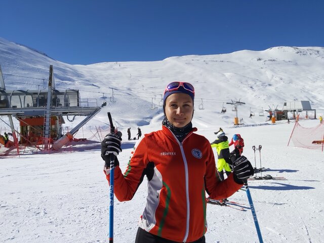 سمانه بیرامی دختر اسکی باز ایرانی تاریخ ساز شد