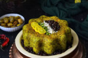 ته‌چین دلبری برای مهمانان ویژه