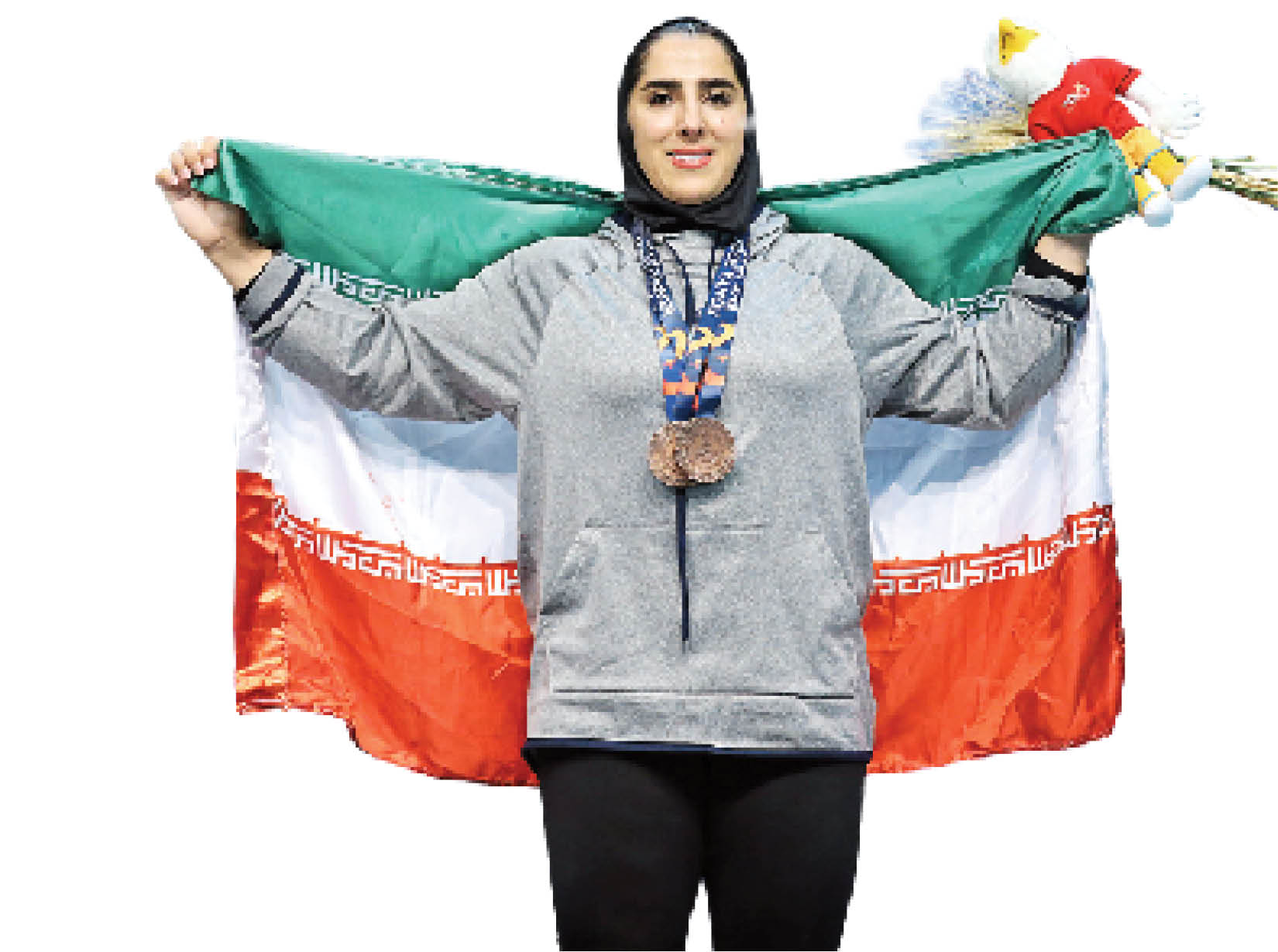 الهام حسینی:در مسابقات آسیایی  برای گرفتن مدال تلاش می‌کنم.