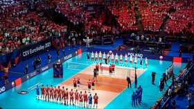 شکست سنگین والیبال ایران مقابل لهستان در جام واگنر