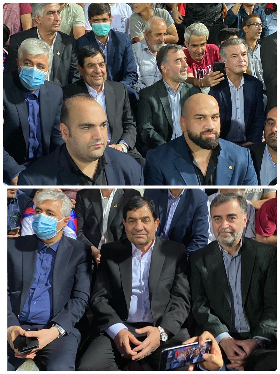 حضور چهره های سیاسی و ورزشی در دیدار افتتاحیه ورزشگاه شهید وطنی قائمشهر