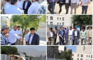 بازدید معاون فنی و عمران شهرداری تهران از روند احداث پروژه بهسازی میدان سبلان