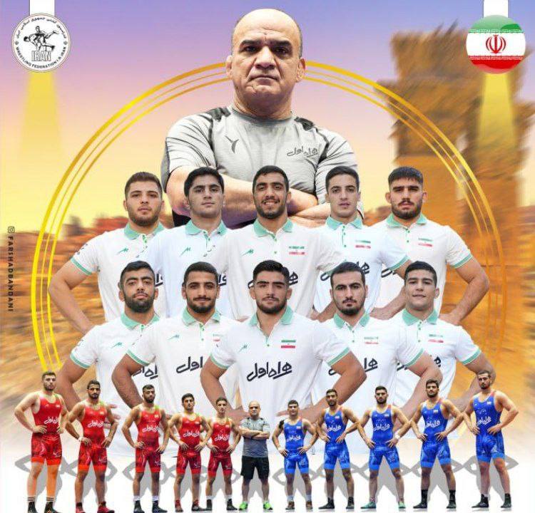 تیم کشتی آزاد جوانان ایران، قهرمان آسیا شد