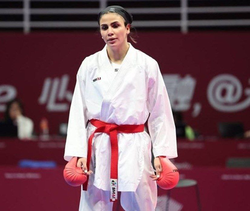 سارا بهمنیار هم از مسابقات کاراته قهرمانی حذف شد