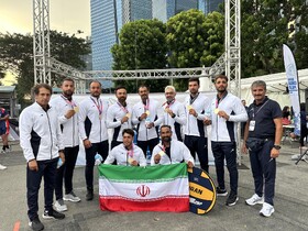 قهرمانی مشترک تیم کانوپولو ایران و چین تایپه در آسیا!