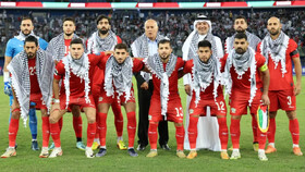 فلسطین برای بازی با ایران در الجزایر اردو می‌زند