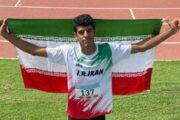 کسب نقره قهرمانی آسیا از سوی پرتابگر جوان ایران