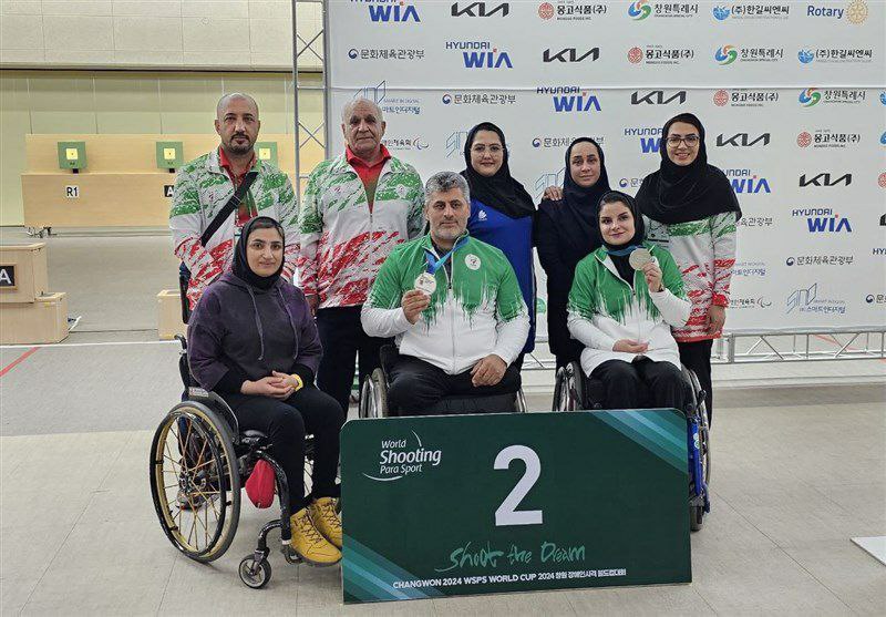 تیم تپانچه بادی ایران نایب قهرمان جام جهانی شد