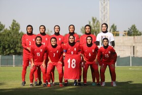 شکست زنان فوتبالیست ایران مقابل بلاروسشکست زنان فوتبالیست ایران مقابل بلاروس