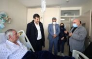 عیادت وزیر ورزش از مهدی مناجاتی