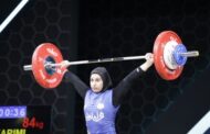 فاصله زیاد دختر وزنه‌بردار ایران با سکوی جوانان جهان