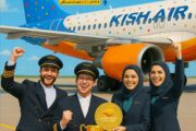 درخشش هواپیمایی کیش و کسب رتبه دوم در بین ۲۳ شرکت هواپیمایی فعال کشور