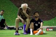 قایدی مصدوم شد