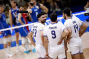 پیروزی والیبال ایران مقابل هلند