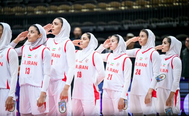 صعود ۱۵‌ پله‌ای بسکتبال زنان ایران در رنکینگ جهانی