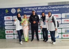 زهرا کیانی به مدال طلای تالوی قهرمانی جهان رسید