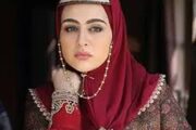 بازیگر سریال گیلدخت با یک استایل پاییزی