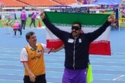 مدال طلای پارادوومیدانی ایران در رقابت‌های قهرمانی جهان
