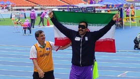 مدال طلای پارادوومیدانی ایران در رقابت‌های قهرمانی جهان