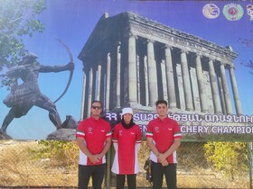 ۳ مدال کمانداران ایرانی در مسابقات ارمنستان