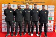 پینگ‌پنگ ایران از پس چین برنیامد/ «بنیامین» تنها بازیکن برنده