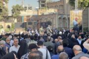 برپایی مراسم بدرقه پیکر «محمد کاسبی»