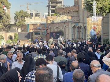برپایی مراسم بدرقه پیکر «محمد کاسبی»