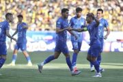 صدر جدول آبی شد